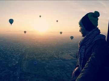 Teotihuacan Hot-Air Balloon